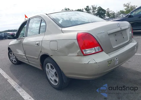 2001 Hyundai Elantra Gls from USA, damaged, VIN KMHDN45D41U128978